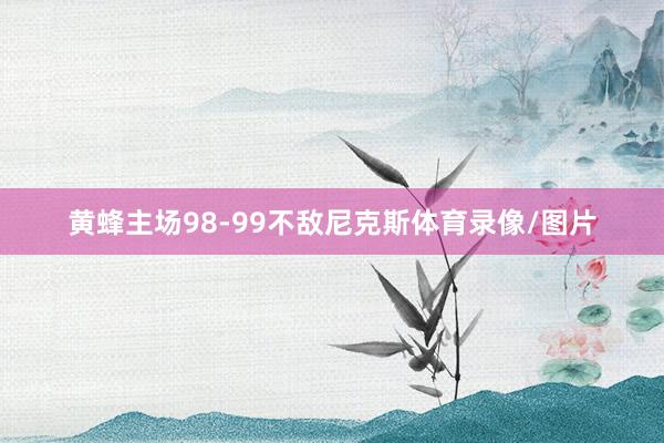 黄蜂主场98-99不敌尼克斯体育录像/图片