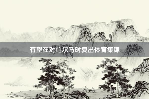 有望在对帕尔马时复出体育集锦