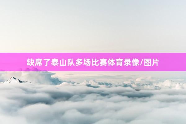 缺席了泰山队多场比赛体育录像/图片