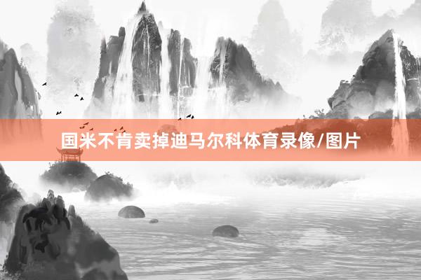 国米不肯卖掉迪马尔科体育录像/图片