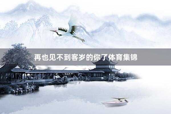 再也见不到客岁的你了体育集锦