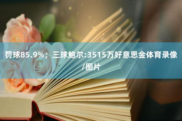 罚球85.9%；三球鲍尔:3515万好意思金体育录像/图片