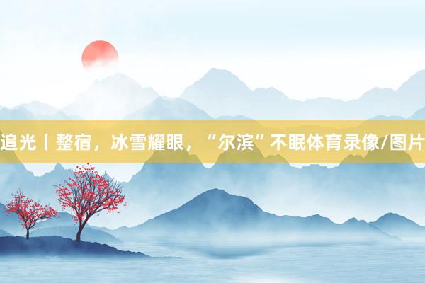 追光丨整宿，冰雪耀眼，“尔滨”不眠体育录像/图片