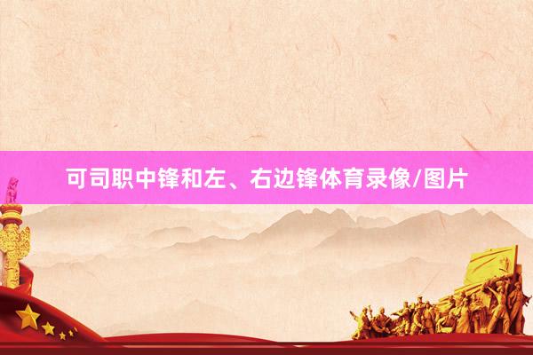 可司职中锋和左、右边锋体育录像/图片