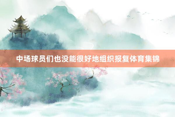 中场球员们也没能很好地组织报复体育集锦