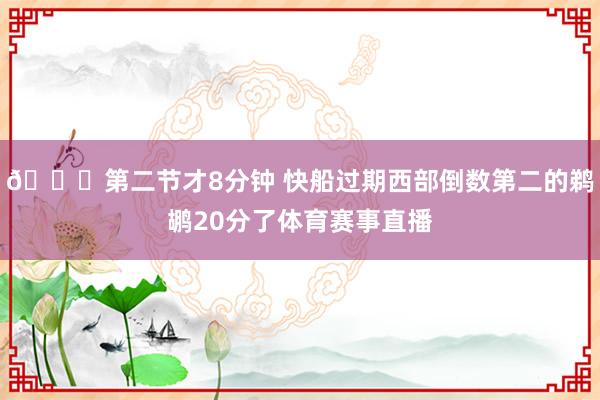 🙁第二节才8分钟 快船过期西部倒数第二的鹈鹕20分了体育赛事直播