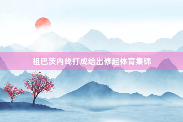 祖巴茨内线打成给出修起体育集锦