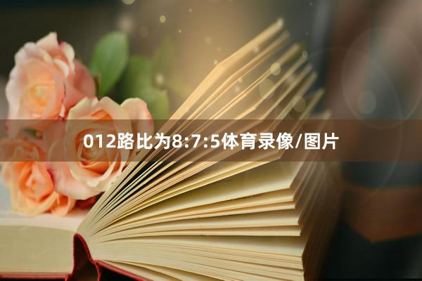 012路比为8:7:5体育录像/图片