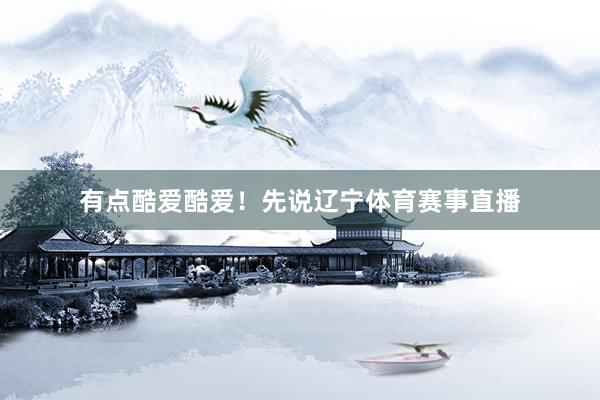 有点酷爱酷爱！先说辽宁体育赛事直播