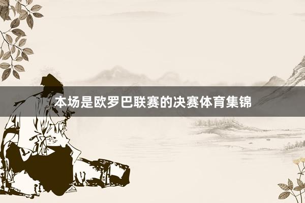 本场是欧罗巴联赛的决赛体育集锦