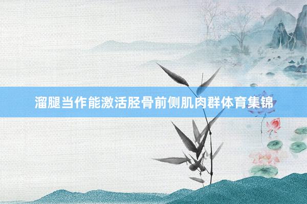 溜腿当作能激活胫骨前侧肌肉群体育集锦