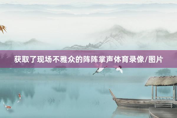 获取了现场不雅众的阵阵掌声体育录像/图片