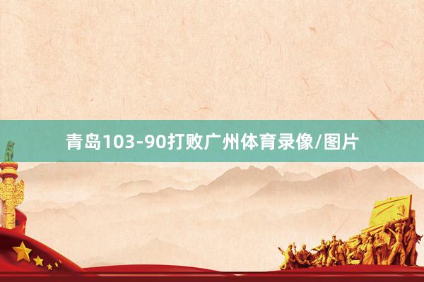 青岛103-90打败广州体育录像/图片