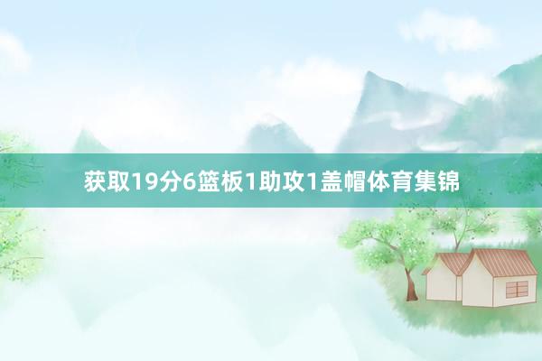 获取19分6篮板1助攻1盖帽体育集锦